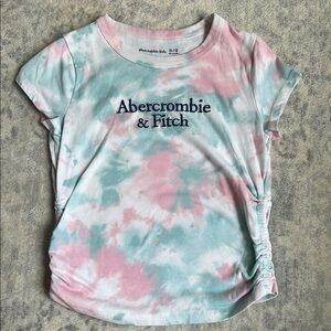 Abercrombie Kids Tie-Dye Short Sleeve Tee - Pink and Blue